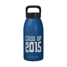 Class of 2015 reusable water bottles
