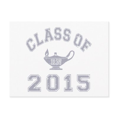 Class Of 2015 RN Grey 2 Post Card by 5fingerdiscount
