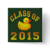 Class Of 2015 Rubber Duckie - Orange 2 Pin