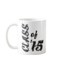 Class OF 2015, Senior Class '15 Grunge Coffee Mugs