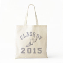 Class Of 2015 Track & Field - Grey 2 Canvas Bags