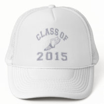 Class Of 2015 Track & Field - Grey 2 Trucker Hat