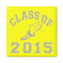 Class Of 2015 Track & Field - Grey 2 Refrigerator Magnet