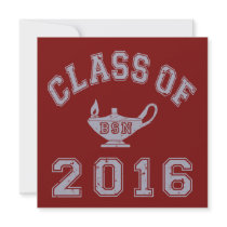 Class Of 2016 BSN - Grey 2 Custom Announcement
