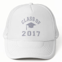 Class Of 2017 Graduation - Grey Mesh Hats