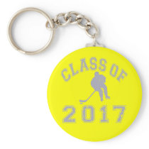 Class Of 2017 Hockey - Grey 2 Key Chains