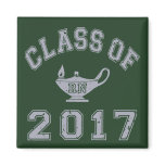 Class Of 2017 RN (Registered Nurse) - Grey 2 Fridge Magnet