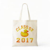 Class Of 2017 Rubber Duckie Orange/Red 2 Bags