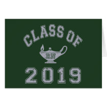 Class Of 2019 RN (Registered Nurse) - Grey 2 Cards