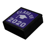Class Of 2020 Graduation - Grey Keepsake Boxes