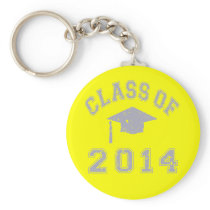 Class Of 2020 graduation - Grey Key Chain