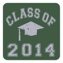 Class Of 2020 graduation - Grey Sticker