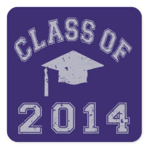 Class Of 2020 graduation - Grey Sticker