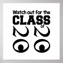CLASS OF 2020 poster, customizable