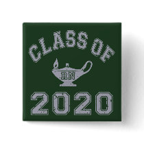 Class Of 2020 RN (Registered Nurse) - Grey 2 Pinback Buttons