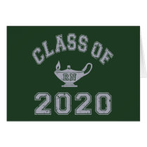 Class Of 2020 RN (Registered Nurse) - Grey 2 Card