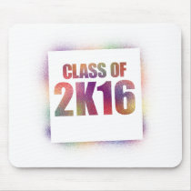 class of 2k16, class of 2016 mousepad
