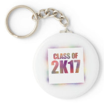 class of 2k17, class of 2017 key chain
