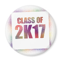 class of 2k17, class of 2017 magnet