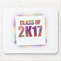class of 2k17, class of 2017 mousepads