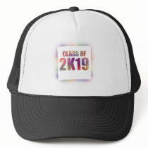 class of 2k19, class of 2019 trucker hat
