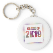 class of 2k19, class of 2019 keychain