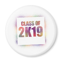 class of 2k19, class of 2019 fridge magnets