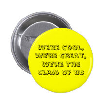 Class of '88 button