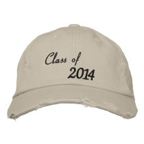 Class of _ _ _ _ embroidered hat
