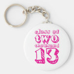 Class of two thousand 13 - Magenta Keychains