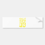 Class of two thousand 13 - Yellow Bumper Stickers