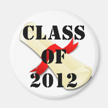 Classe de 2012 aimants pour réfrigérateur
