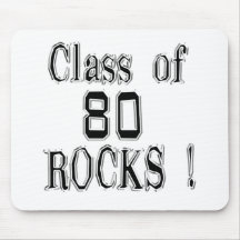 Classe de '80 roches ! Mousepad Tapis De Souris