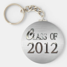 Classe de l'obtention du diplôme 2012 Keychain Porte-clef