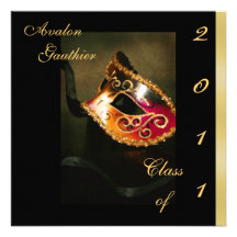 Classe de mascarade d'imaginaire d'invitation d'ob