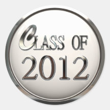 Classe des autocollants 2012 d'obtention du diplôm