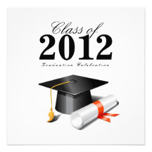 Classe des invitations 2012 d'obtention du diplôme