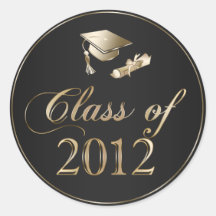 Classe des joints du casquette 2012 et du diplôme  autocollants