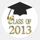 Classe d'or de 2013 et autocollant de joint de cas