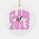 Classe du rose 2013 ornement de noël