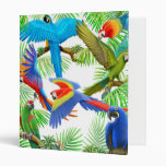 Classeur d'Avery de jungle d'ara