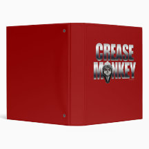 Classeur d'Avery de singe de pli (chrome)