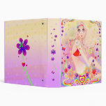 Classeur "de fille hippie"