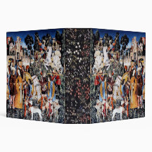 Classeur de la tapisserie #6 de licorne 2in