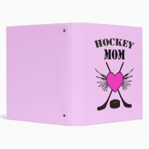 Classeur de maman d'hockey