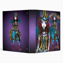 Classeur de numéro de cirque de tatouage de cirque