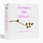 Classeur de organisation de bat mitzvah