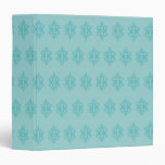Classeur élégant de motif d'Aqua