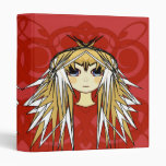 Classeur mignon de filles d'Anime