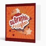 Classeur orange de planète